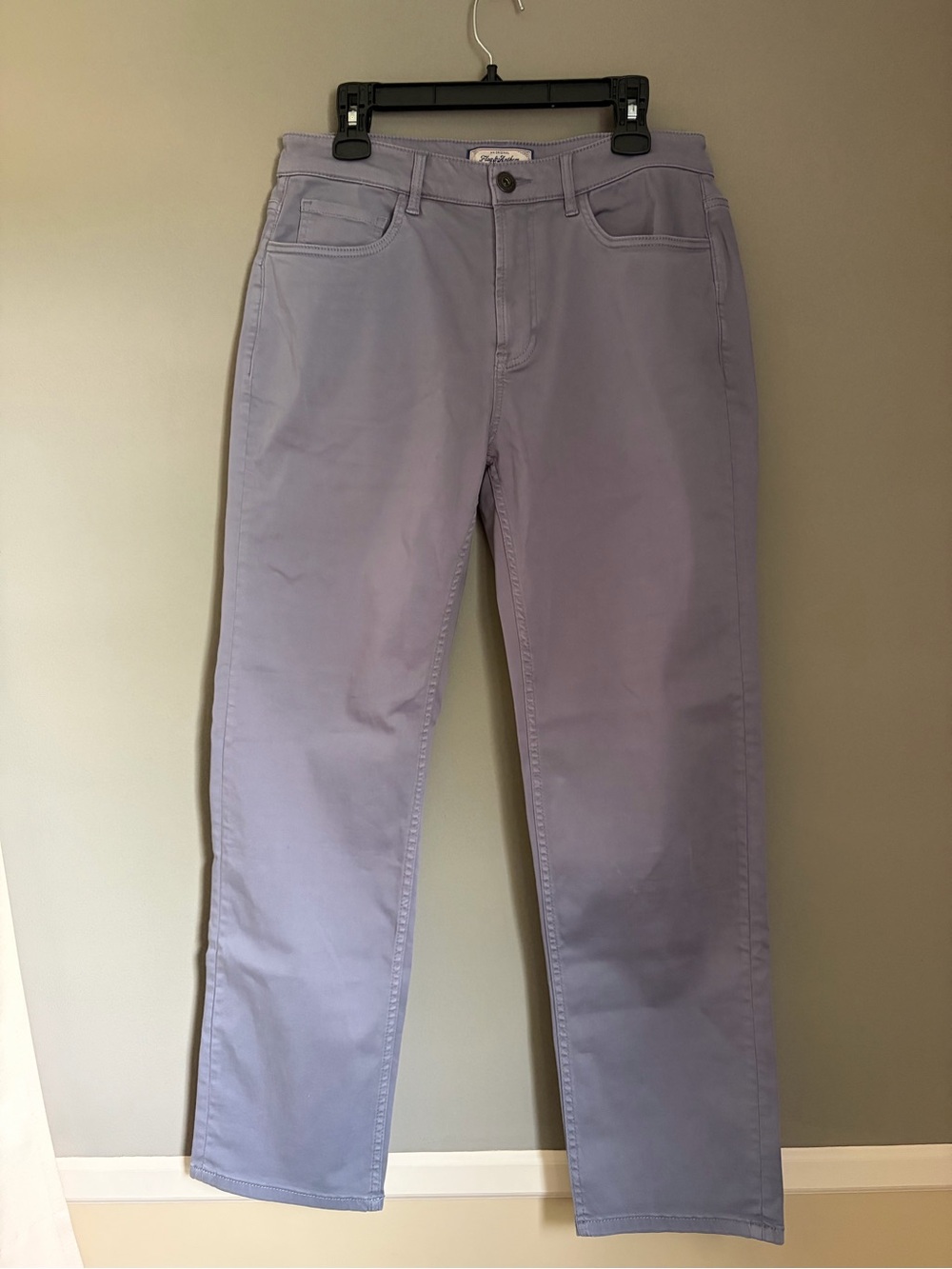 Flag & Anthem Louisville Garment-Dyed 5-Pocket Grey Straight Leg Pant 32 x 32